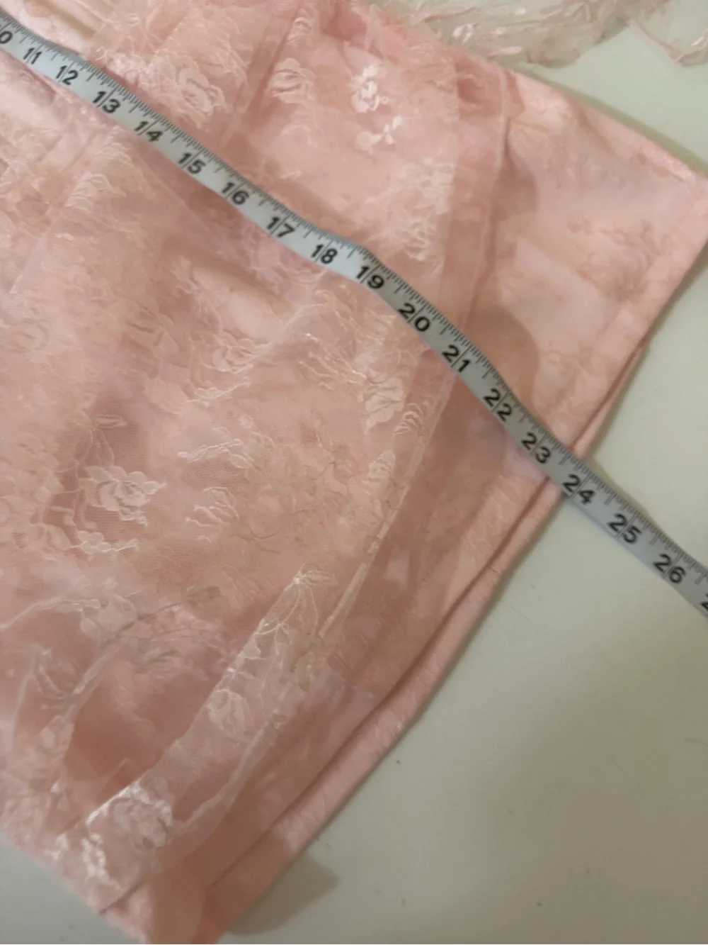 N/A pink strapless